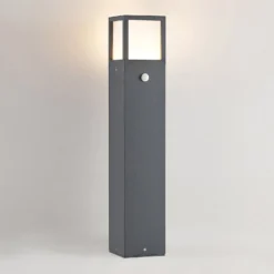 Lucande LED-Wegeleuchte Dewari, Bewegungsmelder, 65 cm, IP54