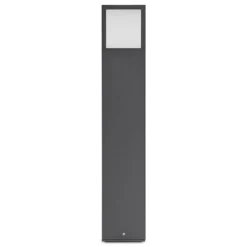 Lucande LED-Wegeleuchte Dewari, 65 cm, dunkelgrau, IP54