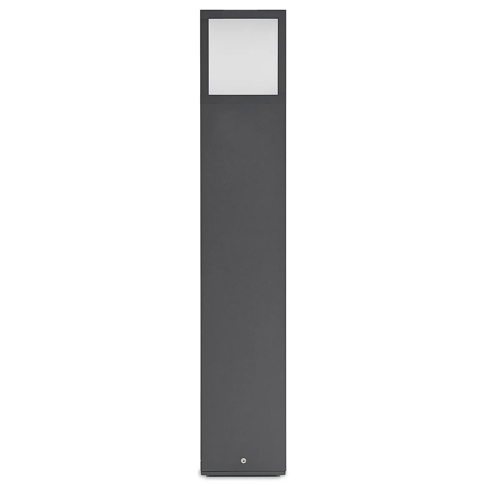 Lucande LED-Wegeleuchte Dewari, 65 cm, dunkelgrau, IP54