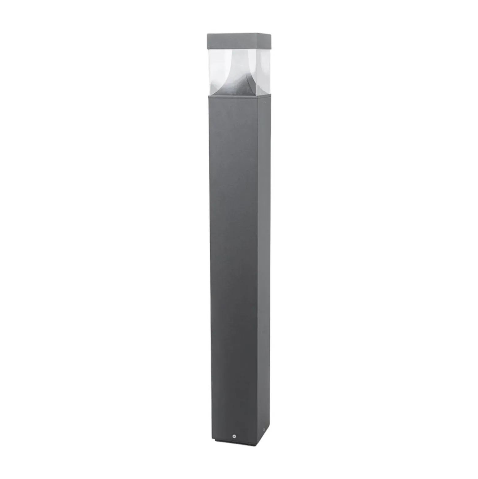 Lucande LED-Wegeleuchte Egon, Höhe 90 cm, grafitgrau, IP54