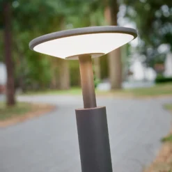 Lucande LED-Wegeleuchte Fenia, 60 cm, anthrazit, IP65