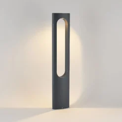 Lucande LED-Wegeleuchte Fenti, 90 cm, anthrazit, Aluminium