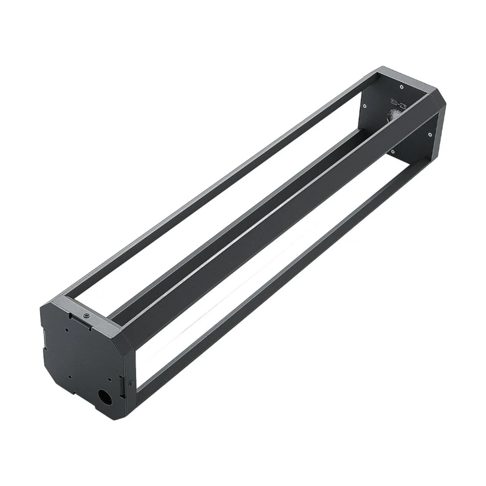 Lucande LED-Wegeleuchte Fery, anthrazit, Metall, 80cm, IP65