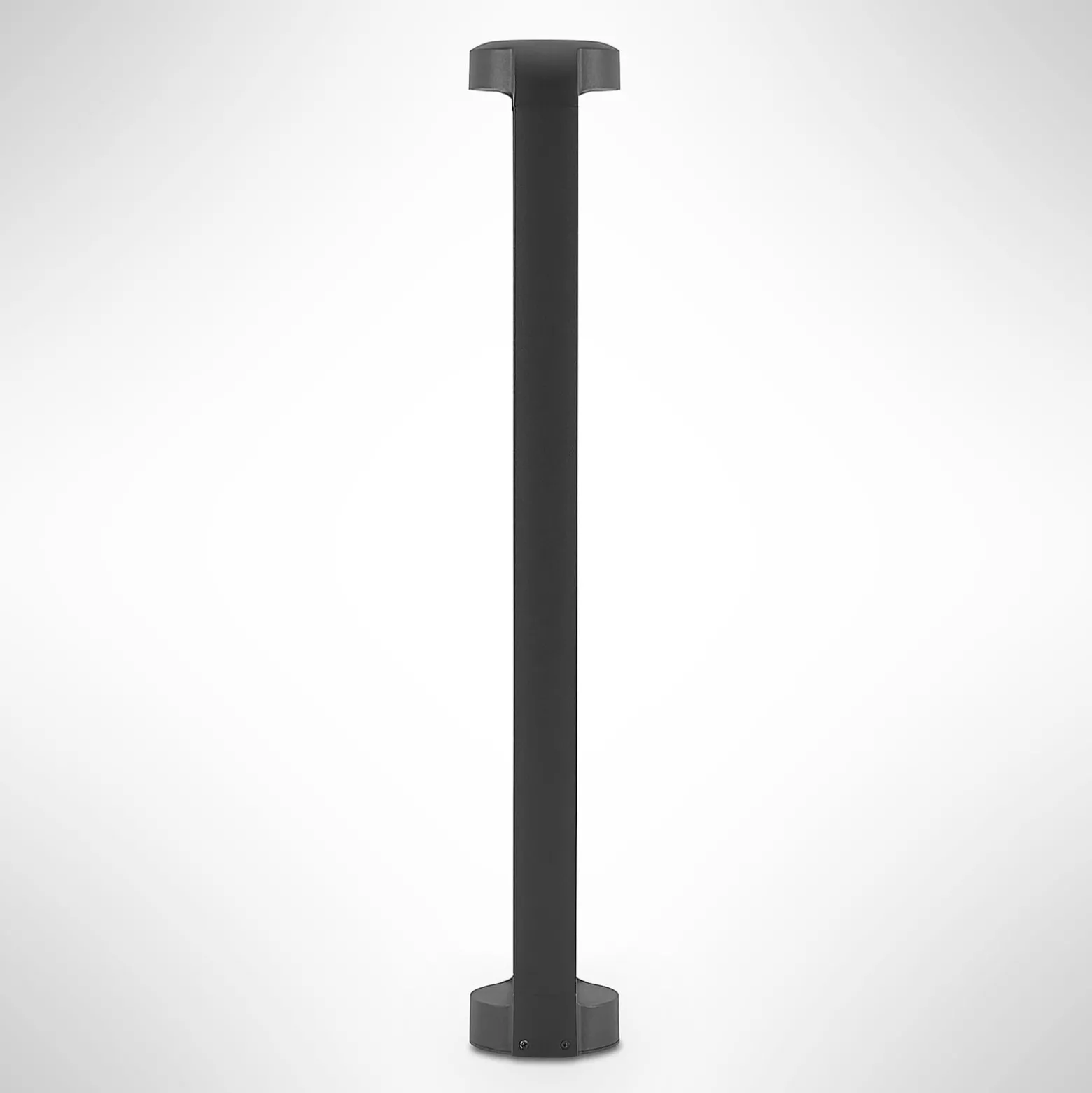Lucande LED-Wegeleuchte Habsa, 80 cm, anthrazit, Metall
