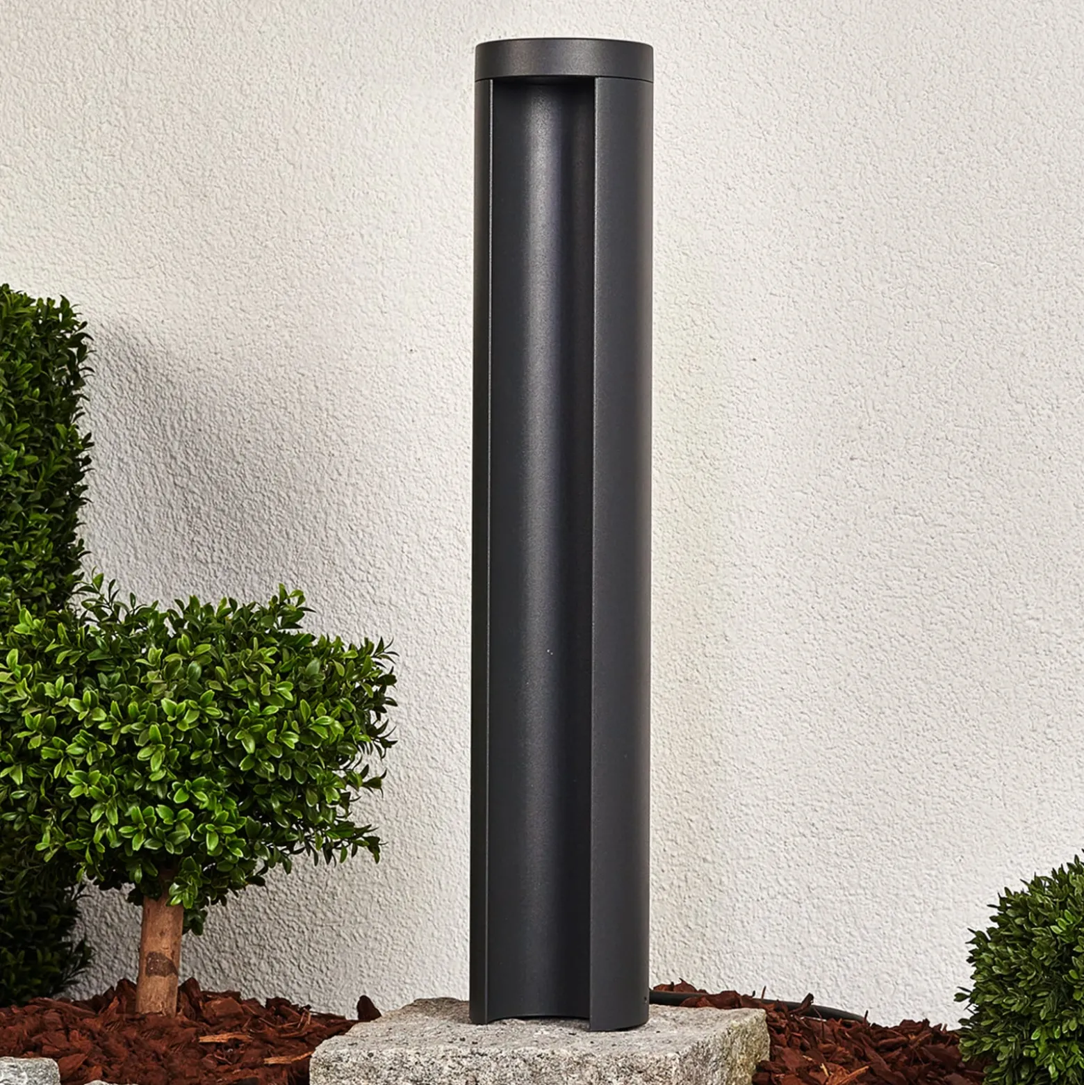 Lucande LED-Wegeleuchte Jaron, 65 cm, anthrazit, IP54