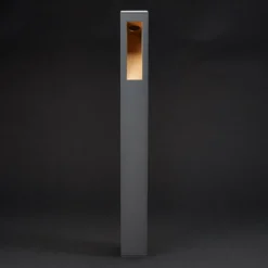 Lucande LED-Wegeleuchte Jenke, 65 cm, anthrazit, Aluminium