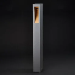 Lucande LED-Wegeleuchte Jenke, 65 cm, anthrazit, Aluminium
