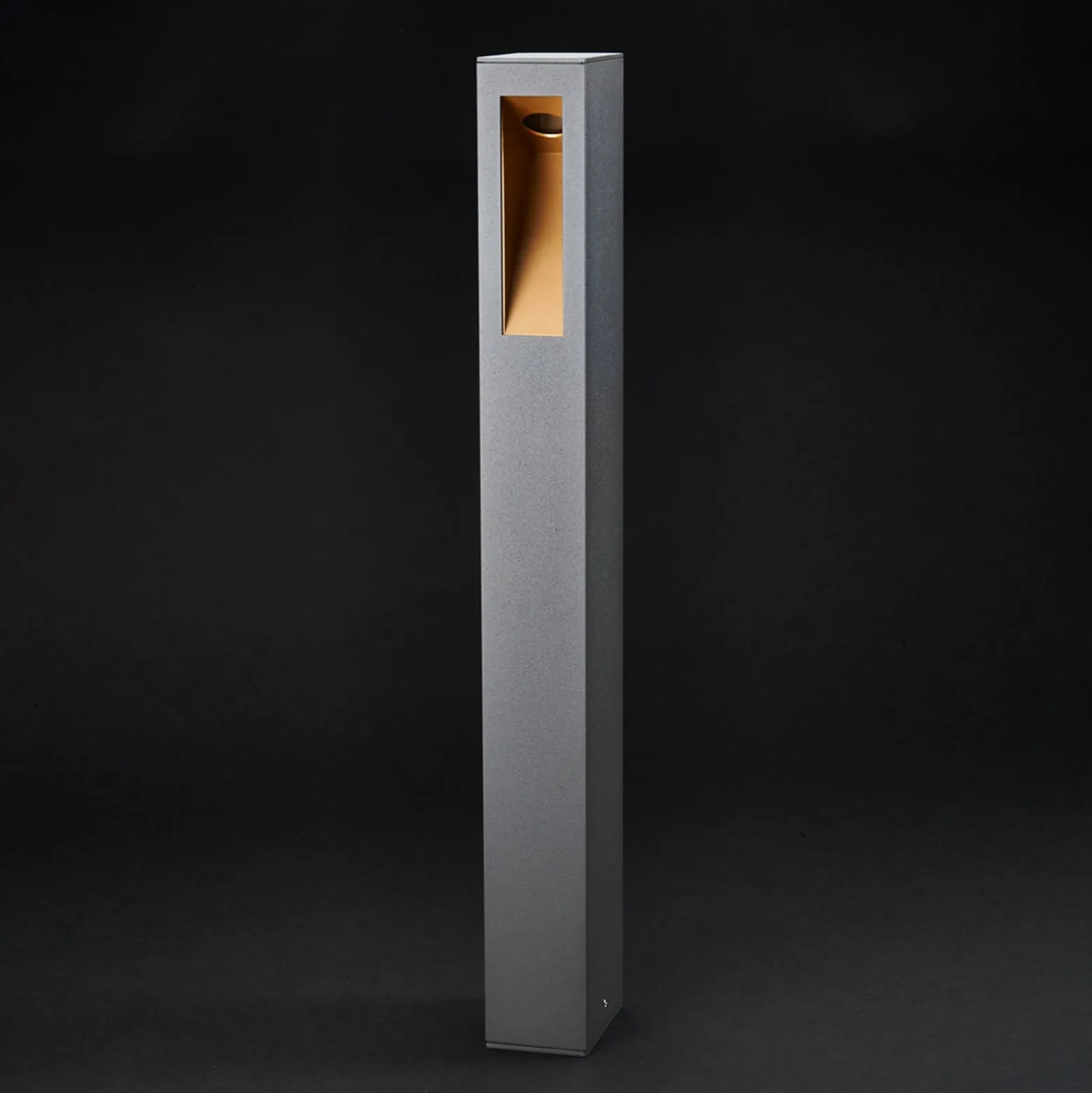 Lucande LED-Wegeleuchte Jenke, 65 cm, anthrazit, Aluminium