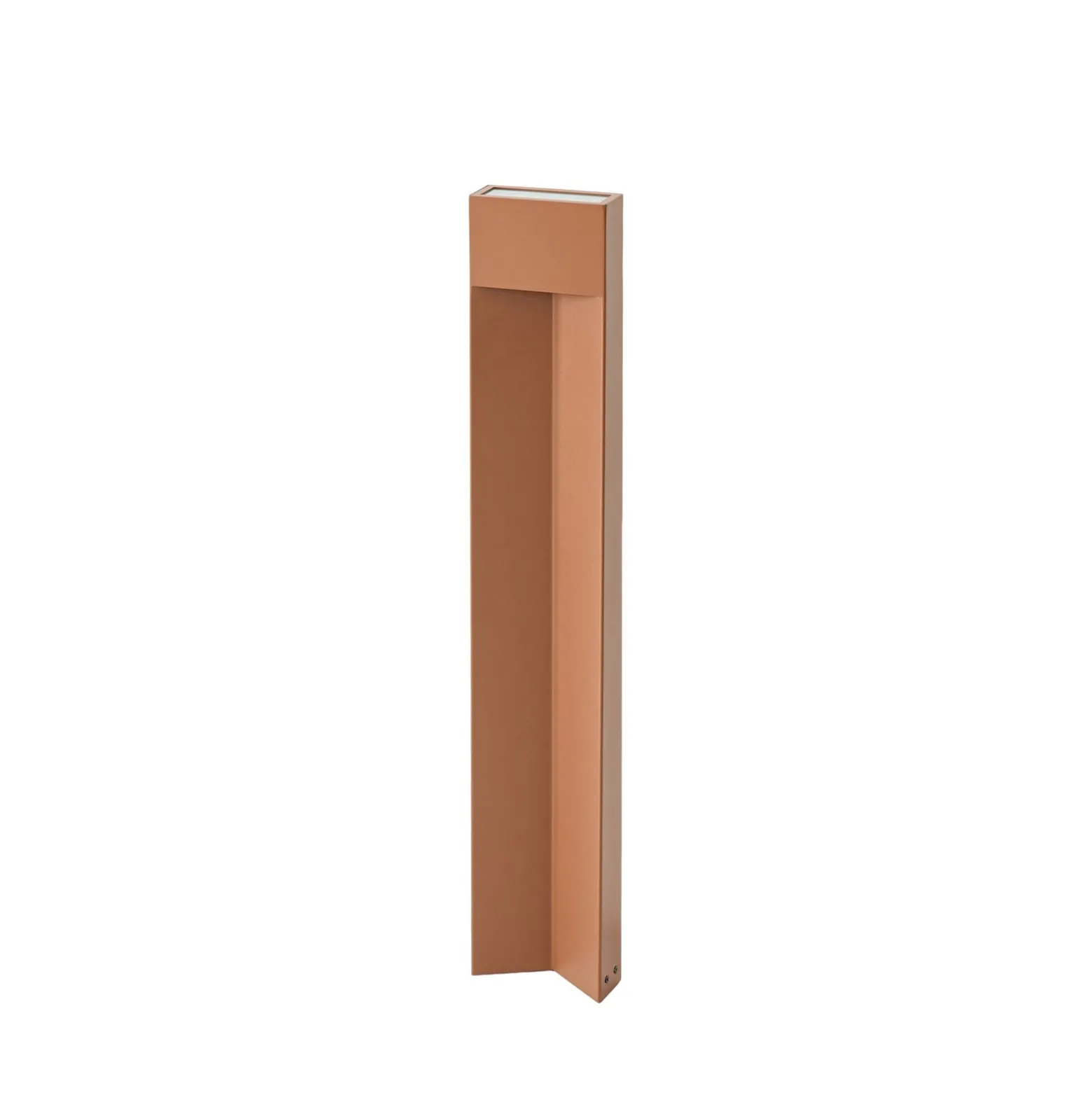 Lucande LED-Wegeleuchte Kaholo, braun, 90 cm, IP44