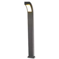 Lucande LED-Wegeleuchte Lennik, 100 cm, anthrazit, Metall