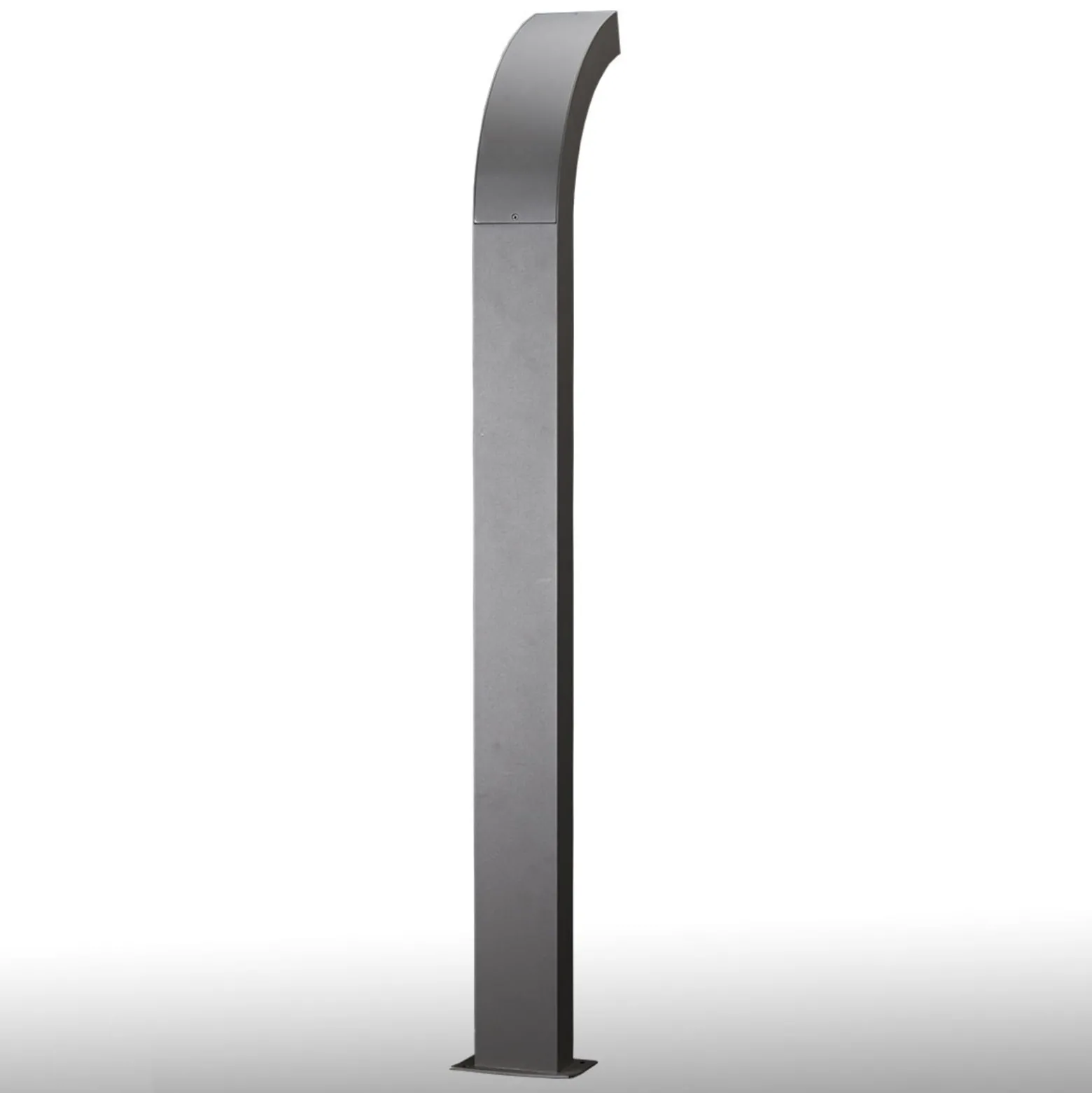 Lucande LED-Wegeleuchte Lennik, 100 cm, anthrazit, Metall