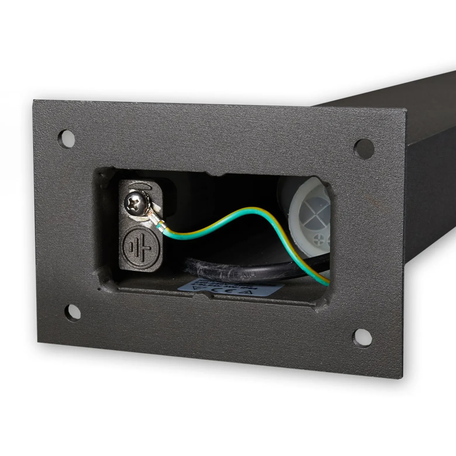 Lucande LED-Wegeleuchte Lennik, 100 cm, anthrazit, Metall