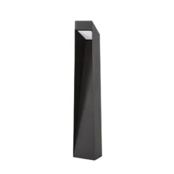 Lucande LED-Wegeleuchte Louran, Höhe 90 cm, schwarz, up/down