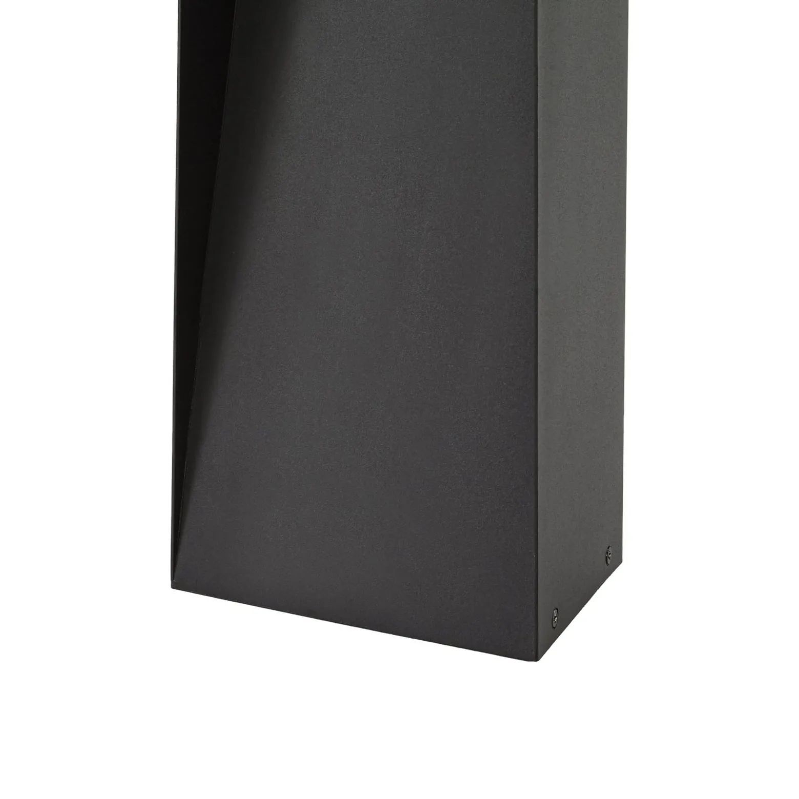Lucande LED-Wegeleuchte Louran, Höhe 90 cm, schwarz, up/down