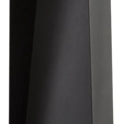 Lucande LED-Wegeleuchte Louran, Höhe 90 cm, schwarz, up/down
