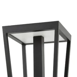 Lucande LED-Wegeleuchte Lynx, 95,5 cm, schwarz, IP65, Sensor