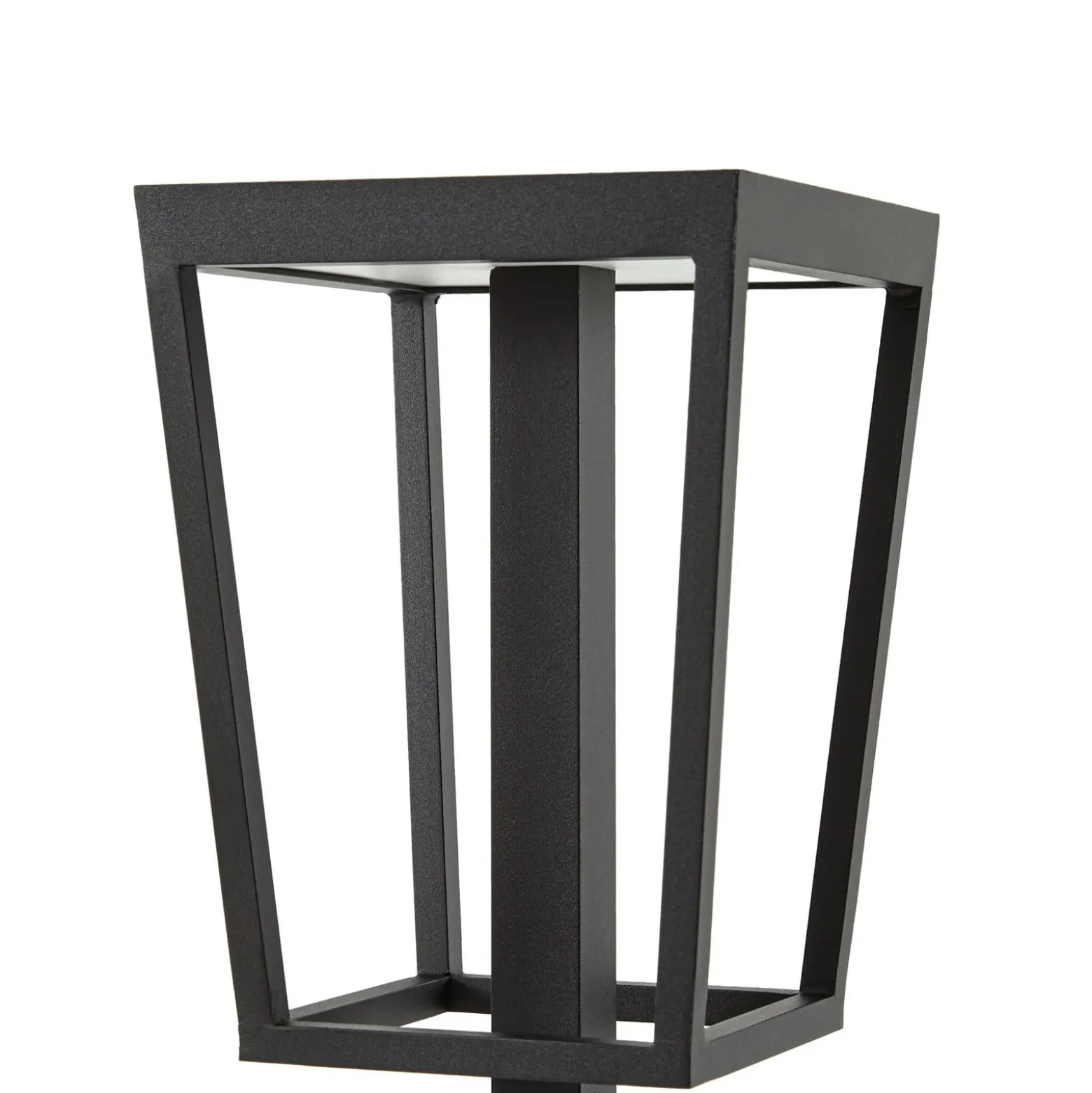 Lucande LED-Wegeleuchte Lynx, 95,5 cm, schwarz, IP65, Sensor