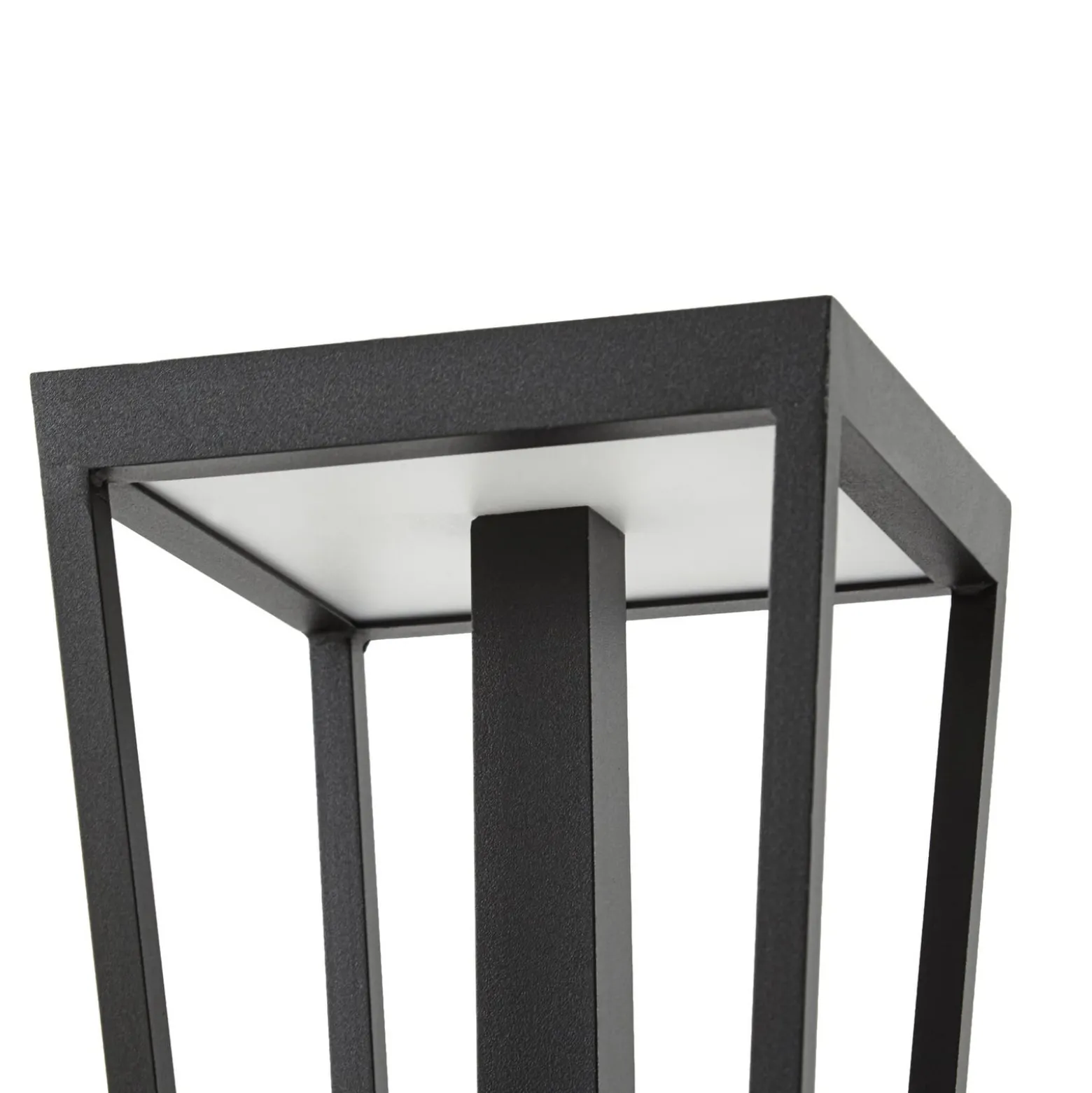 Lucande LED-Wegeleuchte Lynx, 95,5 cm, schwarz, IP65