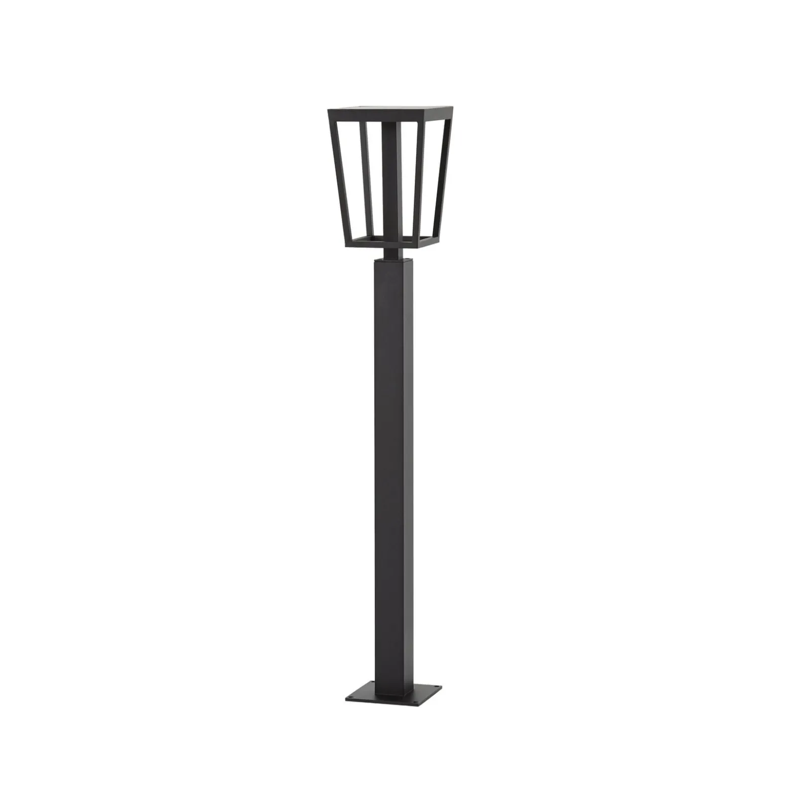 Lucande LED-Wegeleuchte Lynx, 95,5 cm, schwarz, IP65