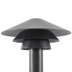 Lucande LED-Wegeleuchte Montaro, 110 cm, anthrazit, IP54