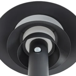Lucande LED-Wegeleuchte Montaro, 110 cm, anthrazit, Sensor
