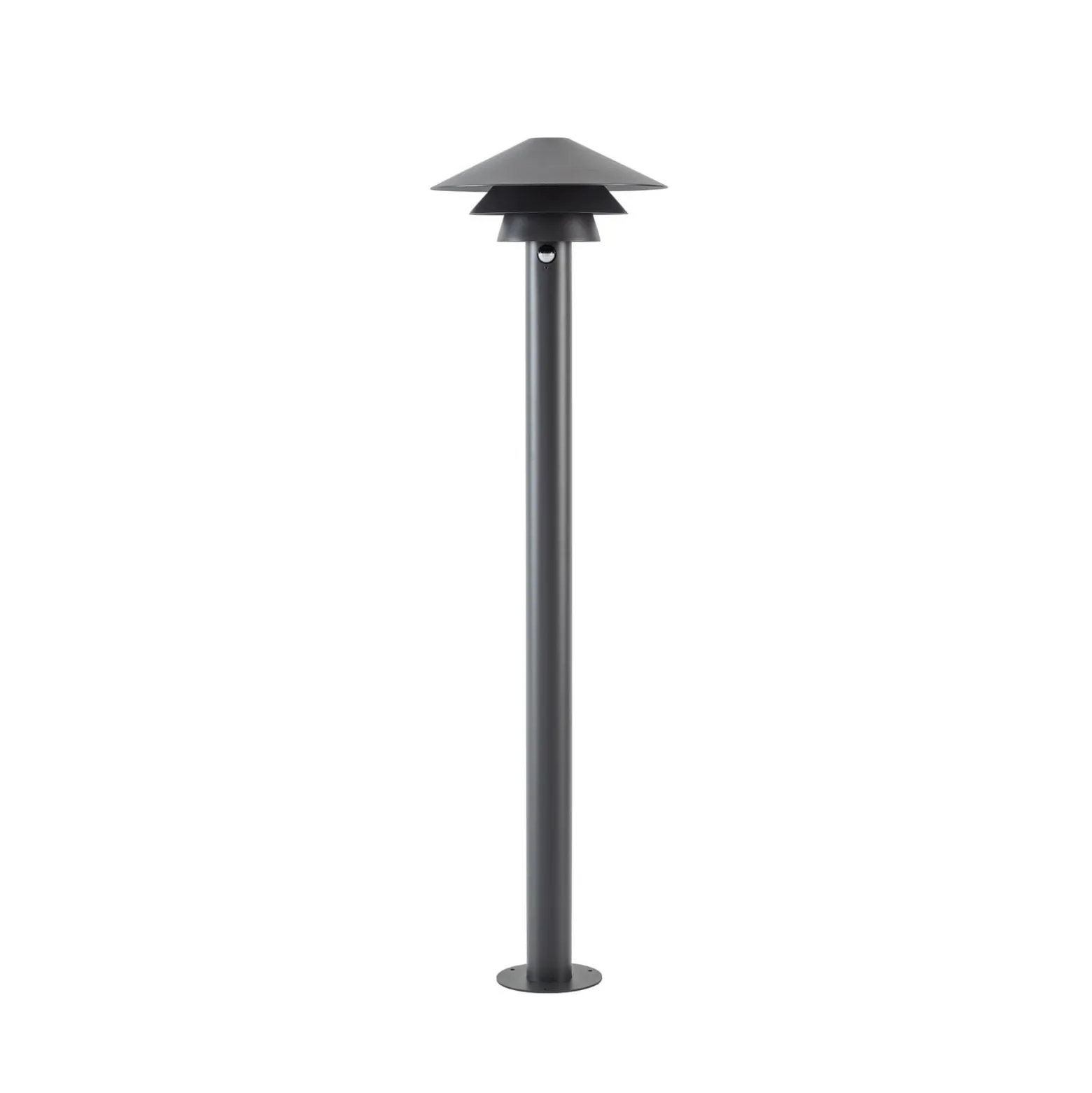Lucande LED-Wegeleuchte Montaro, 110 cm, anthrazit, Sensor