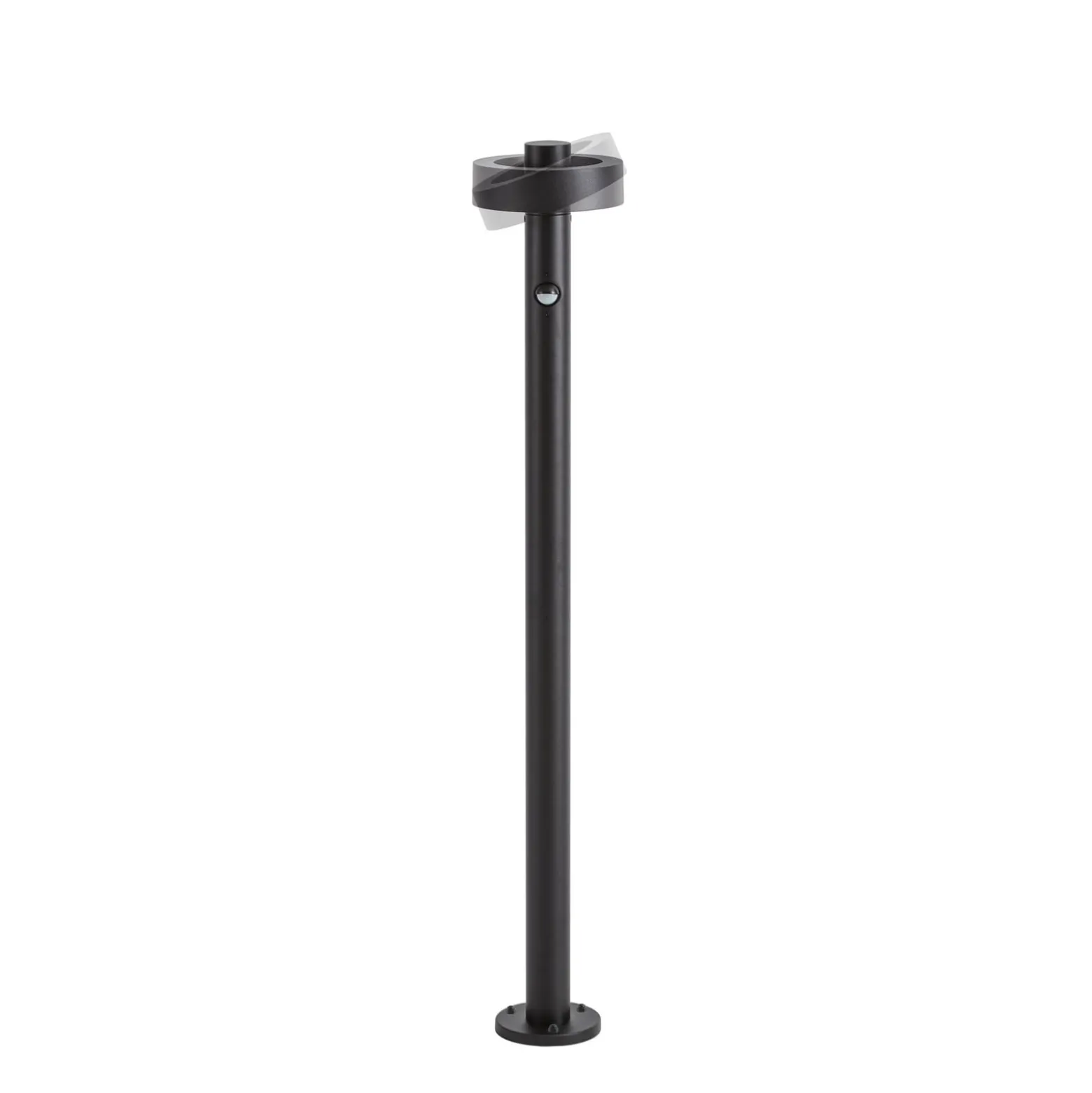 Lucande LED-Wegeleuchte Nirella, 100cm, schwarz, CCT, Sensor
