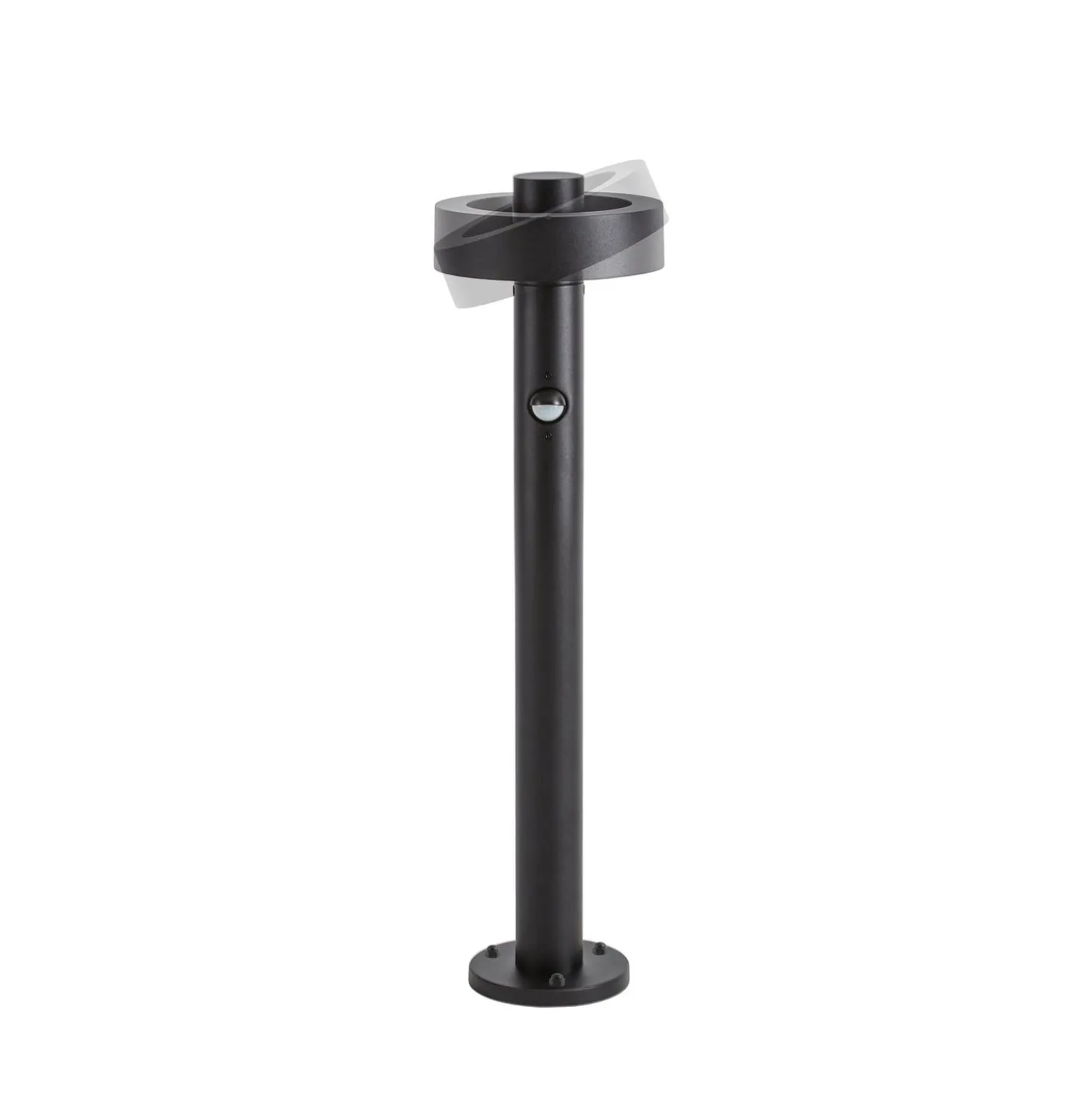Lucande LED-Wegeleuchte Nirella, 60 cm, schwarz, CCT, Sensor