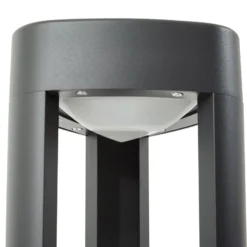 Lucande LED-Wegeleuchte Pirron, Höhe 80 cm, Steckdose, IP54