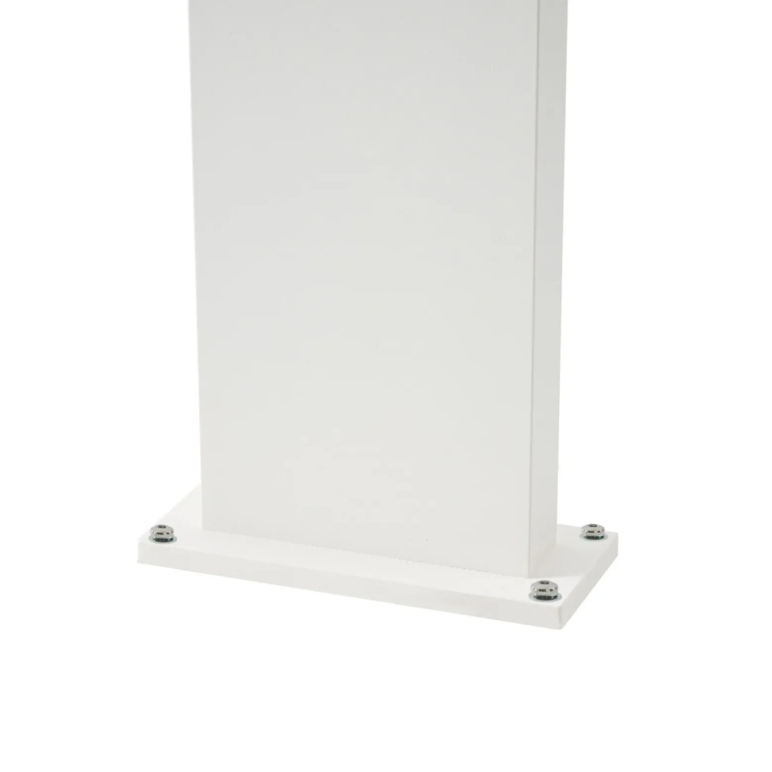 Lucande LED-Wegeleuchte Silvan, weiß, 100 cm, Sensor, IP54