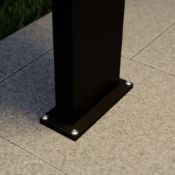 Lucande LED-Wegeleuchte Silvan, anthrazit, 100 cm, Sensor