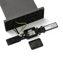 Lucande LED-Wegeleuchte Silvan, anthrazit, 65 cm, Sensor