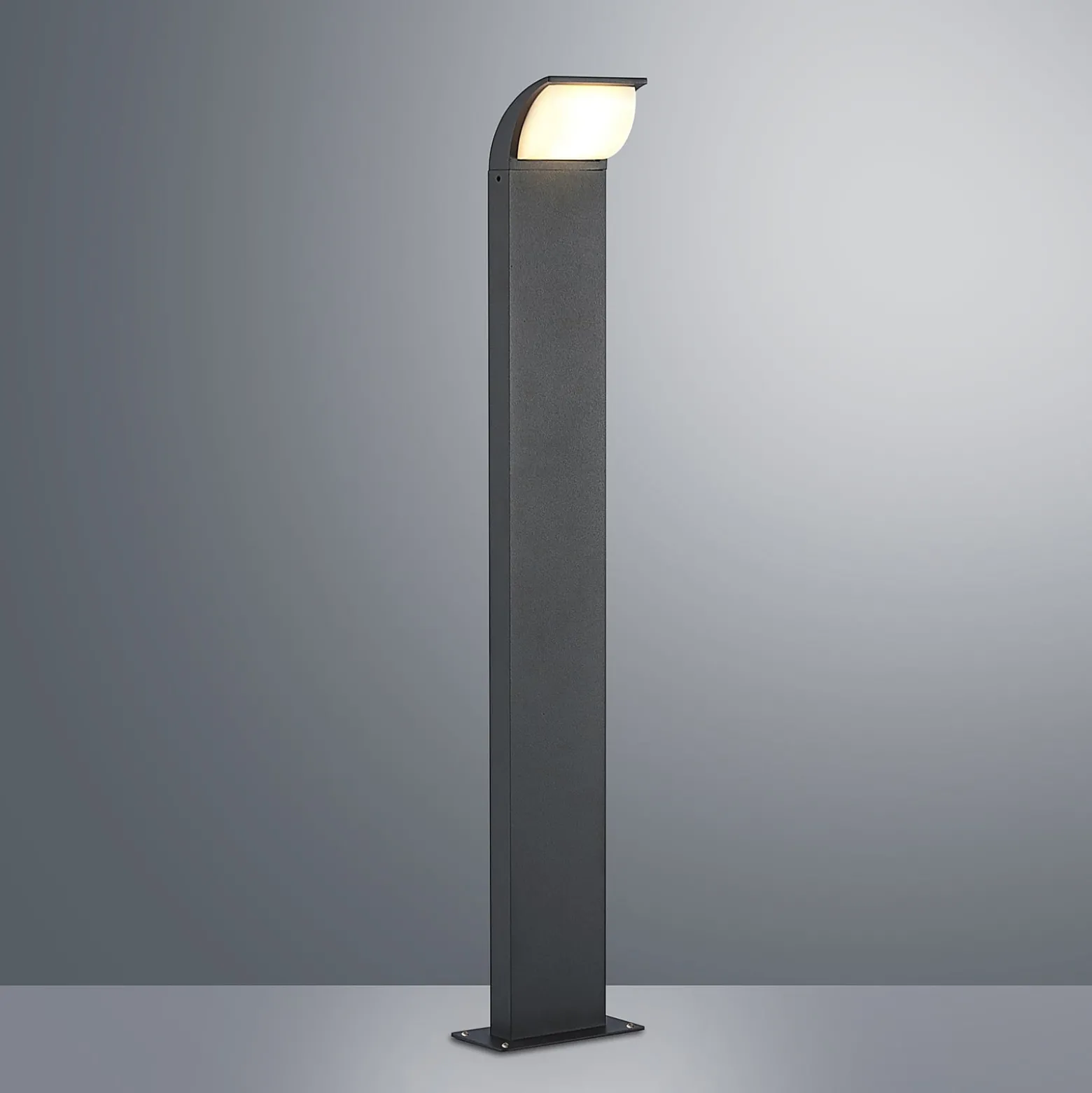 Lucande LED-Wegeleuchte Tinna, 80 cm, anthrazit, IP65
