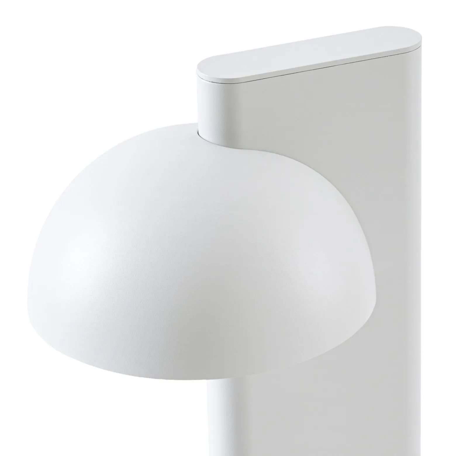 Lucande LED-Wegeleuchte Velira, hellgrau, 77cm, 1-flg., IP44
