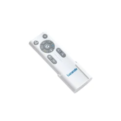 Lucande Smart LED-Deckenventilator Moneno, schwarz, DC, Tuya