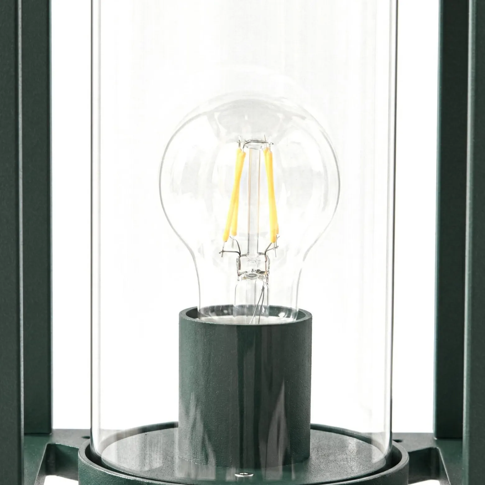 Lucande Wegeleuchte Ferda, 60 cm, grün, IP44