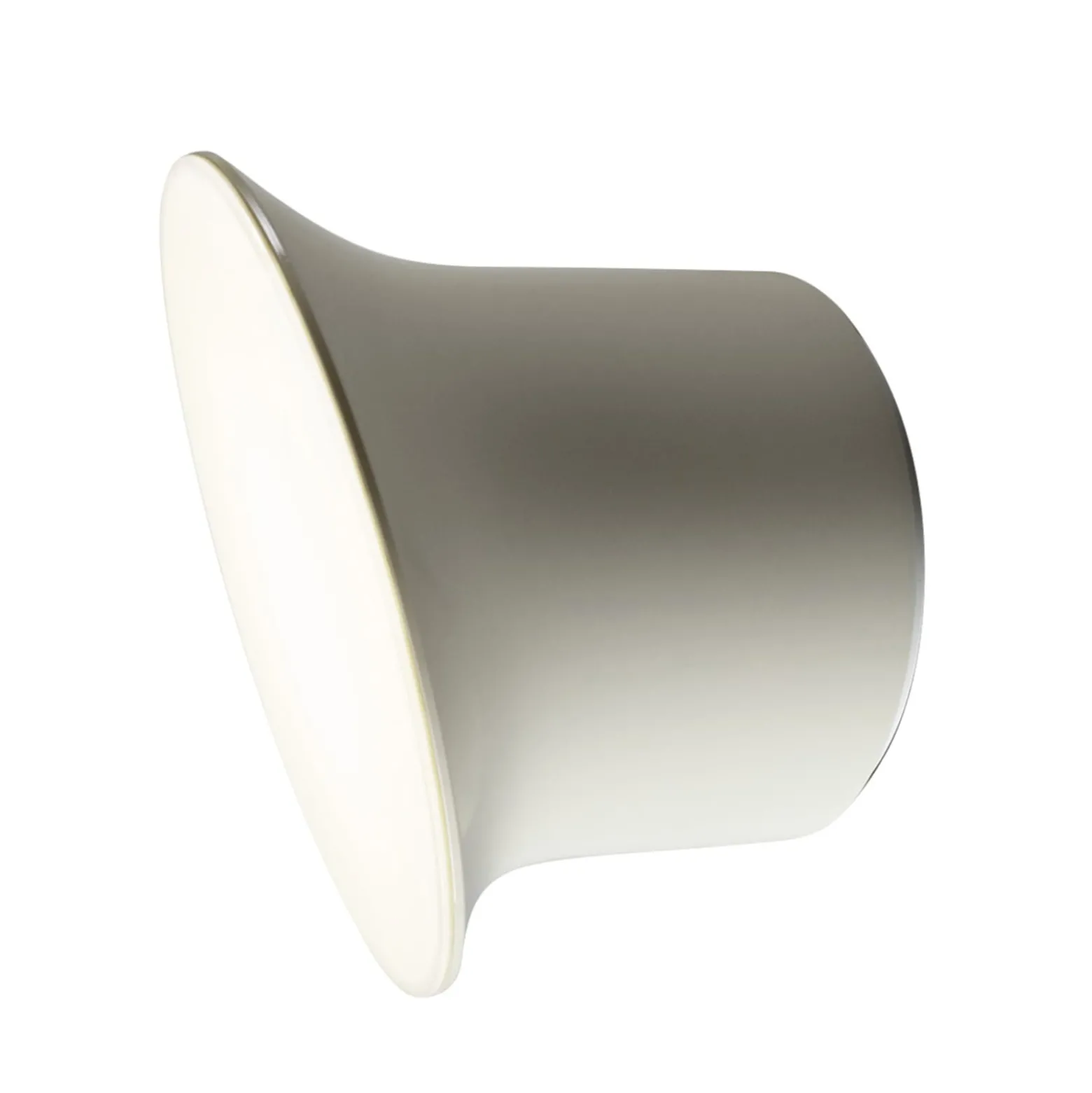 Luceplan Ecran In & Out LED-Wandleuchte, opalweiß