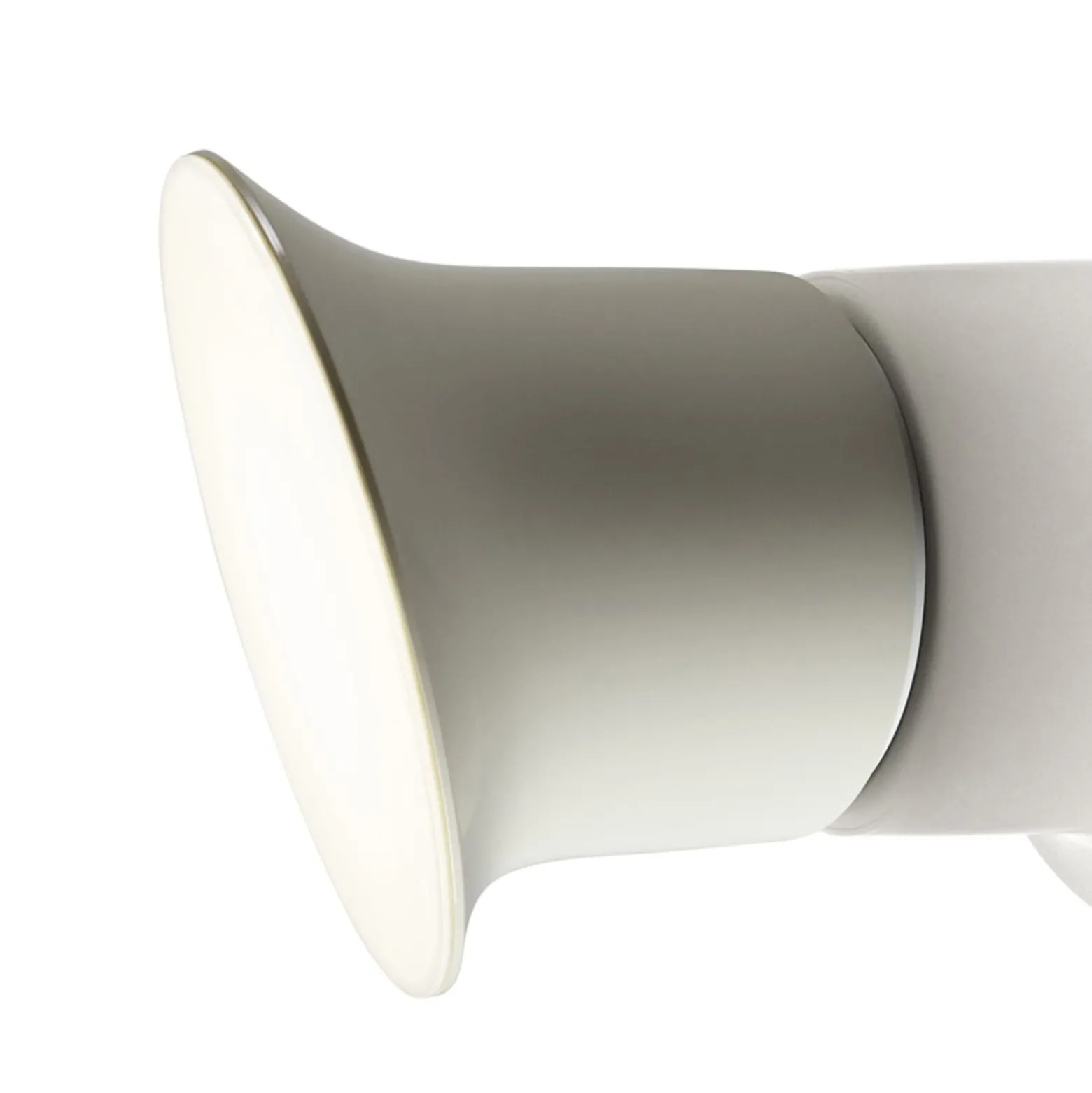Luceplan Ecran In & Out LED-Wandleuchte, opalweiß