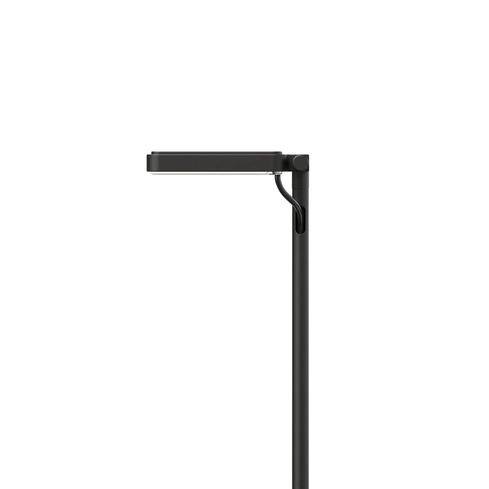 Luceplan LED-Wegelampe Flia, 3-flammig, schwarz, Kunststoff