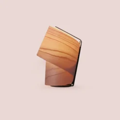 LZF Tiny Tischleuchte, rosé, Höhe 22,5 cm, Holzfurnier