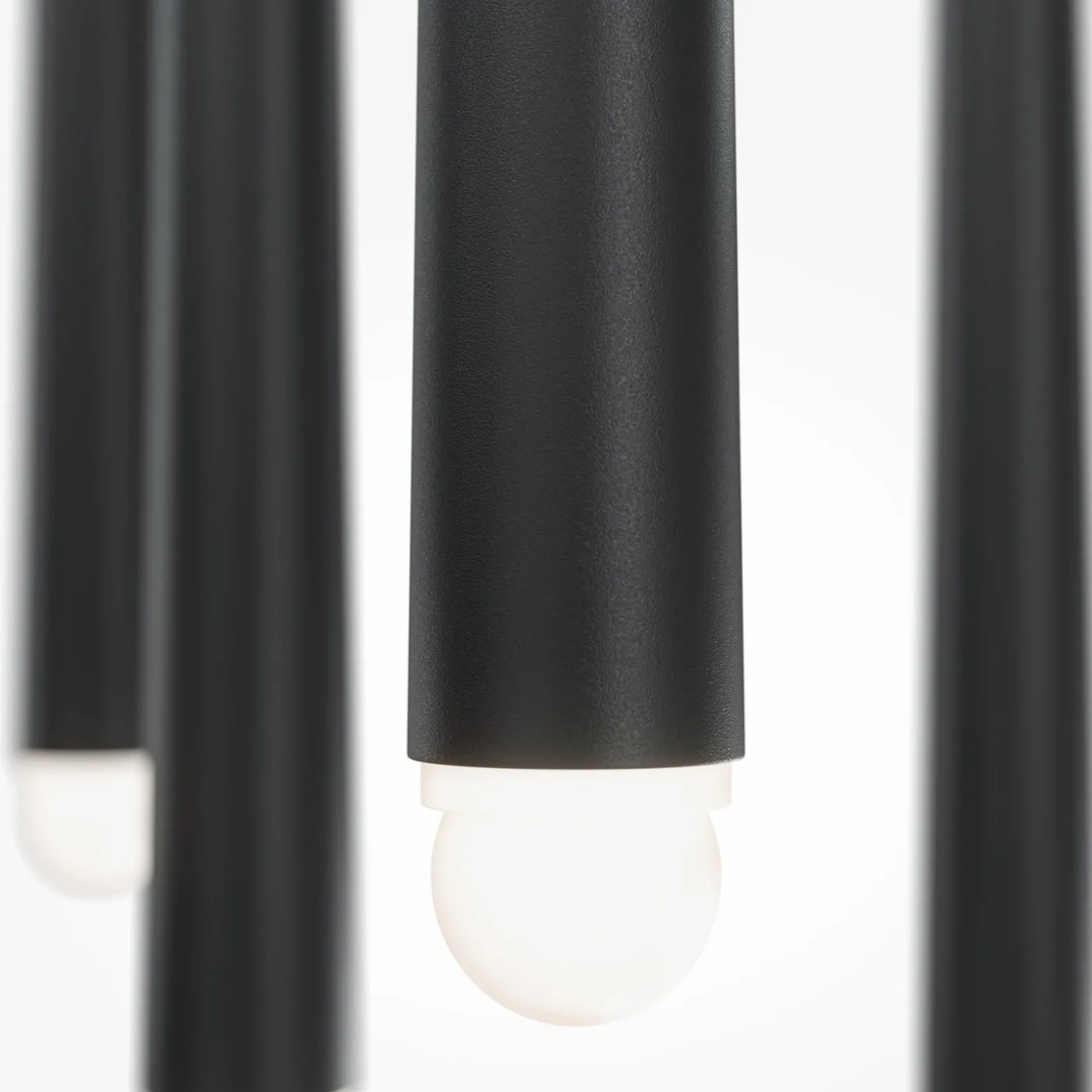 Maytoni Cascade LED-Hängeleuchte, schwarz, 5-flammig
