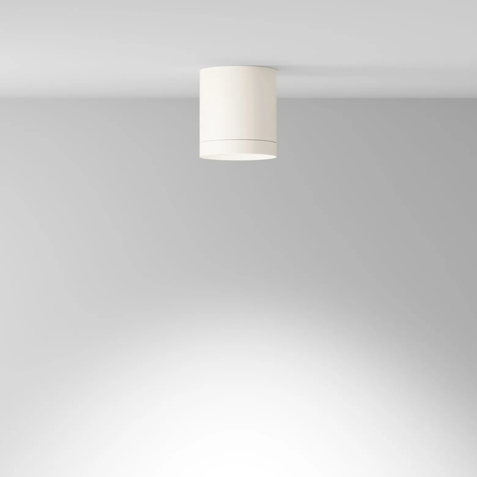 Maytoni Downlight Hoop, weiß, Höhe 10 cm, Ø 8,5 cm, Alu GX53
