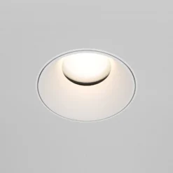 Maytoni Einbauleuchte Share, weiß/weiß, Ø 10,2 cm, Alu, GU10