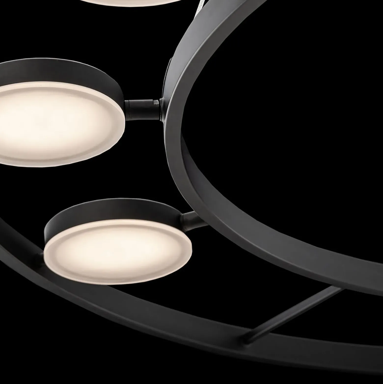 Maytoni Fad LED-Hängelampe drehbare Schirme ∅80cm