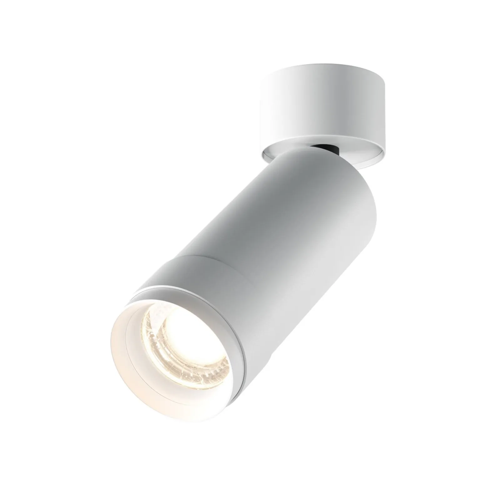 Maytoni LED-Deckenspot Focus Zoom, weiß, 4.000 K, drehbar