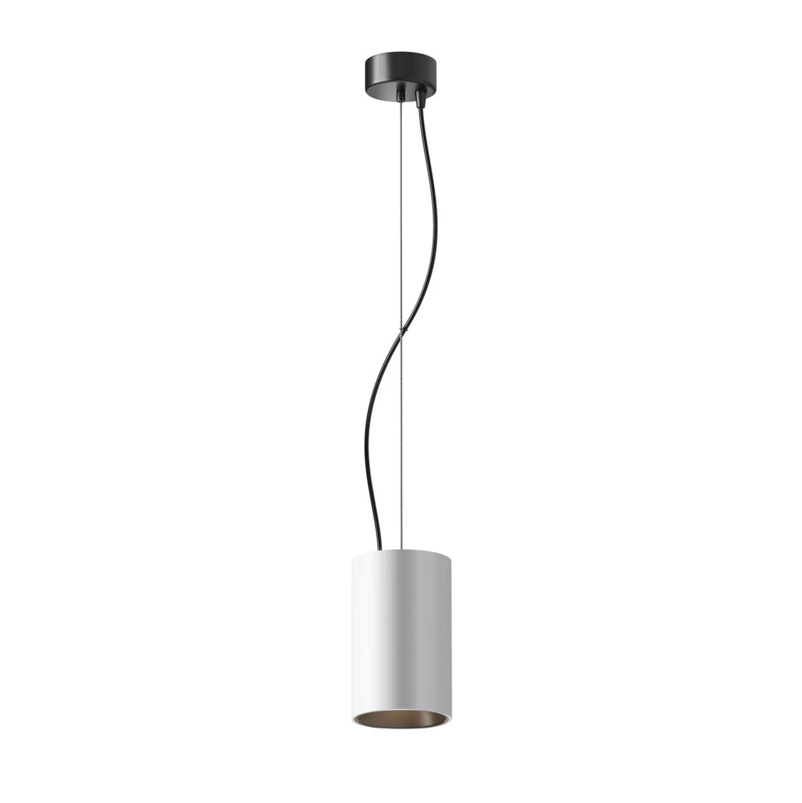 Maytoni LED-Hängeleuchte Efir, weiß, Ø 9,5 cm, 25 W, 38°