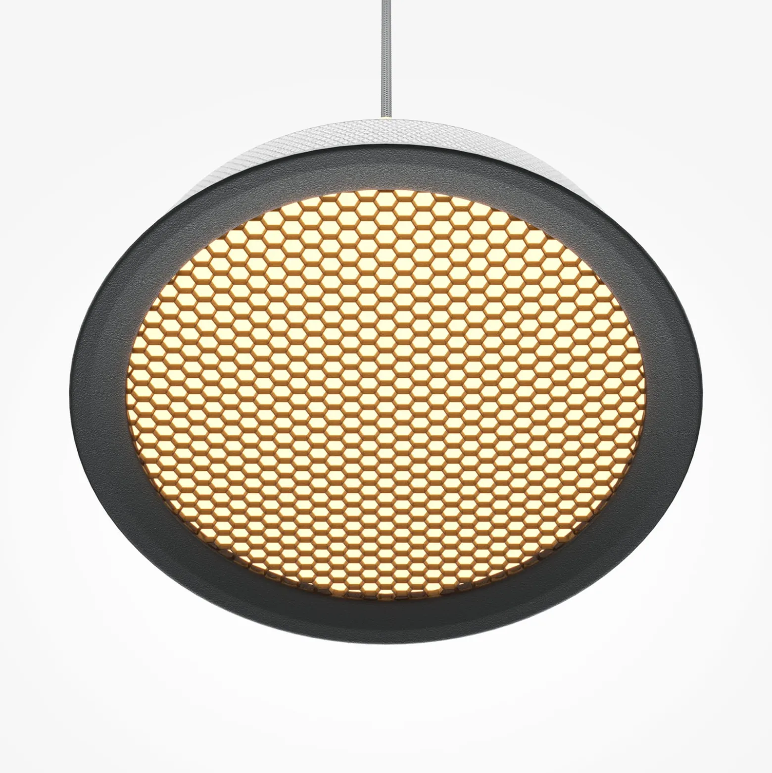 Maytoni LED-Hängeleuchte El, Ø 15,3 cm, weiß, Aluminium