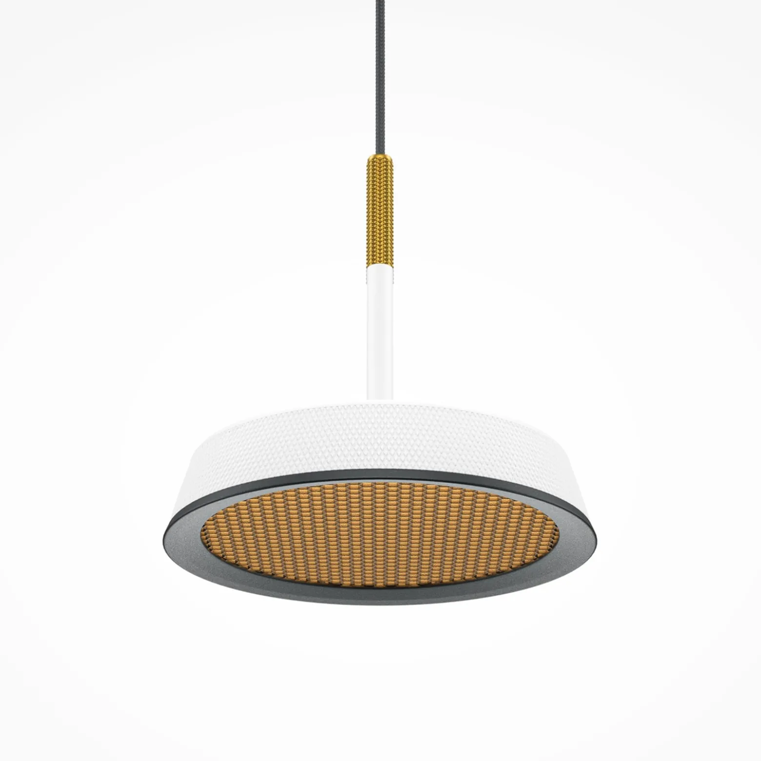 Maytoni LED-Hängeleuchte El, Ø 15,3 cm, weiß, Aluminium