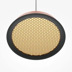 Maytoni LED-Hängeleuchte El, Ø 15,3 cm, orange, Aluminium