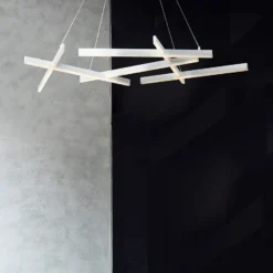 Maytoni Line LED-Hängeleuchte 3.000K weiß